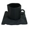 Кофейная пара 60 мл 9х9см BENT, цвет черный Cmielow - фото 67459
