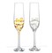 Набор бокалов для шампанского Виола 190 мл (2 штуки) M8567 Crystalex - фото 67838