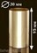 Металлический стаканчик с позолотой / плафон для люстры 95 мм Bydzov - фото 68148