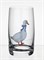 Набор стаканов для воды Идеал 250 мл (6 штук), декор "Гуси" Crystalex - фото 68181