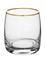 Набор стаканов для виски Идеал 290 мл (6 штук), отводка золото Crystalex - фото 68191