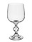 Набор бокалов для вина Клаудия 230 мл (6 штук); недекорированный Crystalex - фото 68283