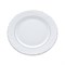 Набор плоских тарелок 25 см Repast Rococo с платиновыми полосками ( 6 шт) - фото 68555