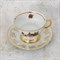 Набор чайных пар Queen's Crown Aristokrat Роза 220 мл (6 пар) - фото 68796
