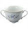 Чашка для бульона 330мл Rococo, декор "Голубые цветы,отводка золото" Cmielow - фото 71236