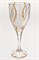 Набор бокалов для вина "OCEAN", декор "Золото"; 320 мл (набор 6 шт.), хрусталь, Bohemia Jihlava - фото 71678