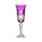 Набор фужеров для шампанского Crystalite Bohemia Laura/Falco violet 170мл (6 шт) - фото 75145