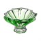 Конфетница Aurum Crystal Plantica 15см green - фото 76547