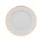 Набор тарелок Thun Менуэт золотая обводка 24 см (6шт) - фото 80101