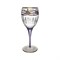 Набор бокалов для вина TIMON Violet/Gold (6 шт) 300 мл - фото 80220