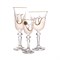 Набор фужеров Тюльпан Кристина белый Crystalex Bohemia 18 предметов (бокалы для вина 220 мл, фужеры для шампанского 150 мл, рюмки 60 мл) - фото 81985