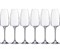 Набор фужеров для шампанского Crystalite Bohemia Anser/Alizee 290 мл (6 шт) - фото 82539