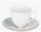 Чашка кофейная 100 мл без блюдца (1 шт) Rococo, декор "Отводка золото" - фото 82818