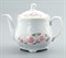 Чайник 550 мл Rococo, декор "Бледные розы, отводка золото" Cmielow - фото 82859