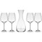 Набор для вина 5 предметов Giselle Crystalex (графин 1,2 л и 4 бокала по 450 мл) - фото 83509