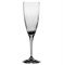 Набор бокалов для шампанского Кейт 220 мл (6 штук), декор "Ледяное пламя" Crystalex - фото 83571