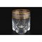 Набор стаканов для виски Барлайн Трио 280 мл (6шт), декор "Панто платина, золото" Crystalex - фото 83600