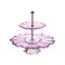 Этажерка на ножке Aurum Crystal Plantica violet - фото 85082