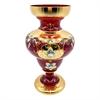 Ваза Арабская 30 см, Красная лепка, матовое золото 000008 - фото 93795