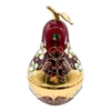 Конфетница "Груша", с крышкой, 24 см, Красная лепка 000012 - фото 93797