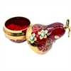 Конфетница "Груша", с крышкой, 24 см, Красная лепка 000012 - фото 93799