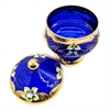 Конфетница Доза с крышкой 24 см, Синяя лепка 000060 - фото 93926