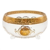 Конфетница Триножка 21 см, Versace узор золото 000141 - фото 94065