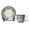 Чашка 240 мл с блюдцем 15,8 см DIANA ROSE JADE GREEN, Claytan 10-9911 - фото 95427