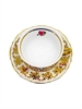Набор чайных пар Роза Перламутровая / 6 шт / 200 мл / блюдце 155 мм / Royal Czech Porcelain 001046 - фото 95665