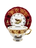 Набор чайных пар Красная охота / 6 шт / 200 мл / блюдце 155 мм / Royal Czech Porcelain 001036 - фото 95691