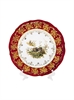 Набор десертных тарелок Красная охота 19 см (разные животные) / 6 шт / Royal Czech Porcelain 001053 - фото 95695