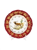 Набор десертных тарелок Красная охота 19 см (разные животные) / 6 шт / Royal Czech Porcelain 001053 - фото 95696