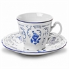 Набор чайных пар 200 мл на 6 персон 12 предметов "Бернадот Синяя роза" Bernadotte ББ19277 - фото 97198
