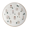 Тарелка 19 см "Домики и ели" ББ85700 - фото 97256