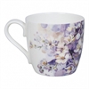 Кружка 425 мл "Purple Blossoms" лиловая 13,1x8,9 см Костяной фарфор ББ83497 - фото 97331