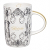 Кружка 600 мл "Architecture - Rokoko" серая 12,5x13 см Костяной фарфор ББ83526 - фото 97354