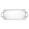 Поднос прямоугольный 30 см Zec серебряный ББ71116 - фото 97688