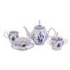 Сервиз чайный на 6 персон 15 предметов "Бернадот Синие розы" Bernadotte ББ35730 - фото 97821