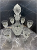 Набор для ликера / водки "VINIA" хрусталь Crystal Bohemia (графин 750 мл + 6 рюмок 80 мл) 001294 - фото 98534