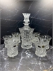 Набор для виски "PATRIOT" Crystal Bohemia (штоф 700 мл и 6 стаканов 200 мл) 000906 - фото 98545