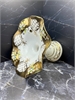 Фруктовница 30 см "Ромашка" белая лепка смальта 001433 - фото 98628