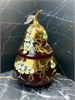 Конфетница Груша Lux 29 см, Красная лепка 001444 - фото 98642