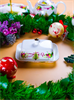 Маслёнка Repast Алая лента 17*12*2.6 см крышка 13.8*8.8*7.4 см 68519 - фото 99097