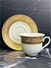 Чашка с блюдцем "White Gold Velvet" 220 мл / Barclis 001594 - фото 99138